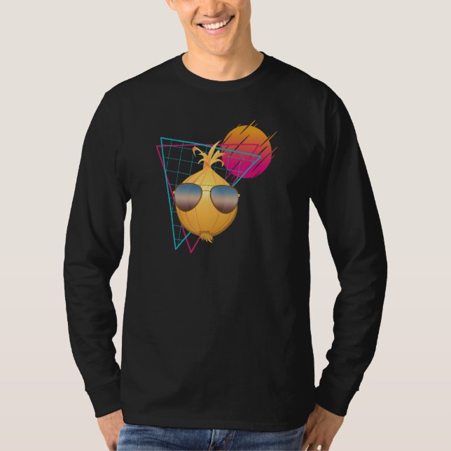 Coola Vintage Onion Wisslass Vegetable O T Shirt (Framsida)