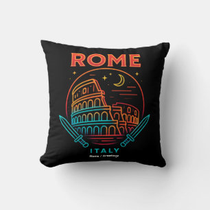 Coola Vintage Roma Italia Colosseum souvenirer pre Kudde