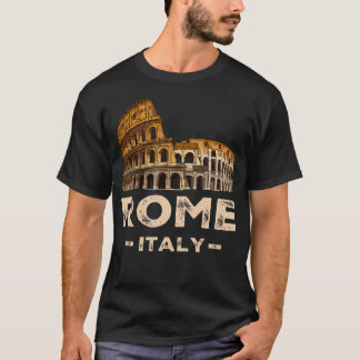Coola Vintage Roma Italia Colosseum Souvenirs Rom T Shirt