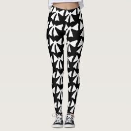 Coola Vita Bow Black Leggings