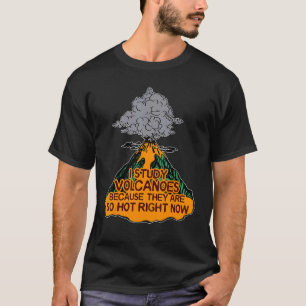 Coola Volcano Kids Boys Magma Lava So Hett T Shirt