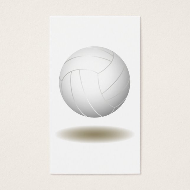 Coola Volleyball Emblem 1 Visitkort (Framsidan)