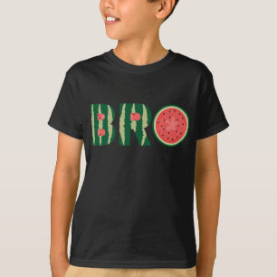 Coola Watermelon Bro Funny Retro Vacation Sommar f T Shirt
