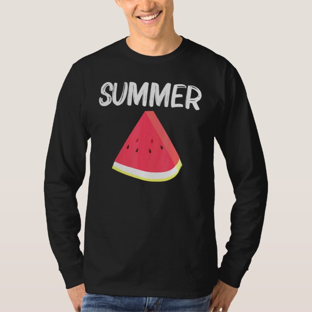 Coola Watermelon För manar Women Red Melon Fruit B T Shirt (Framsida)