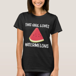 Coola Watermelon Gift for Girls Kids Red Melon Fru T Shirt