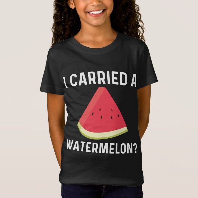 Coola Watermelon Gift För manar Women Red Melon Fr T Shirt (Framsida)