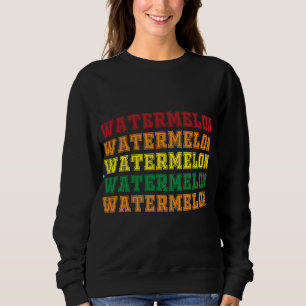Coola Watermelon Lettering Design Sommarmelon T Shirt