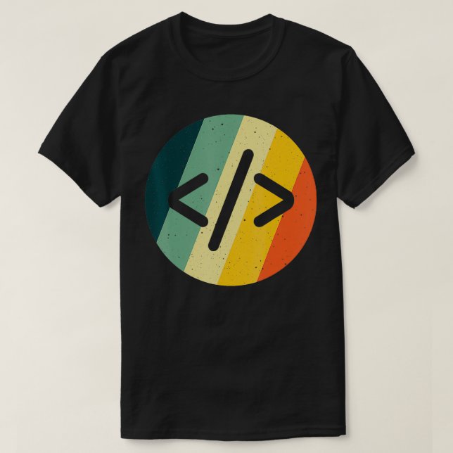 Coola Webben Developer Art För manar Women HTML-pr T Shirt (Design framsida)