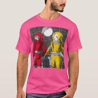 Coola weirdo astronautretro-estetisk t shirt