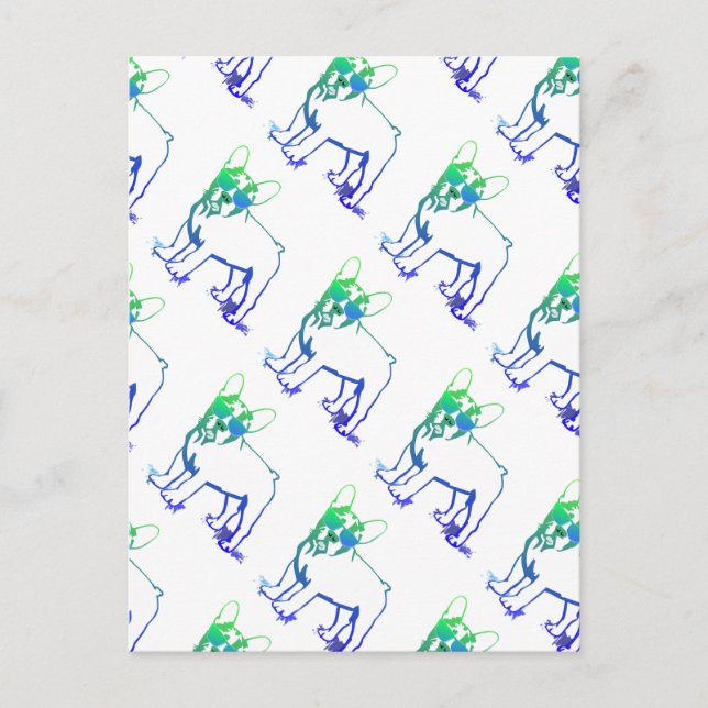 Coola Welpe Vykort (Framsida)