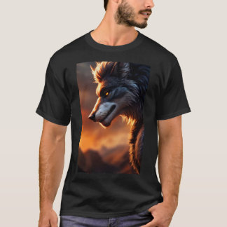 Coola Werevarg Hårig Therian Art T Shirt