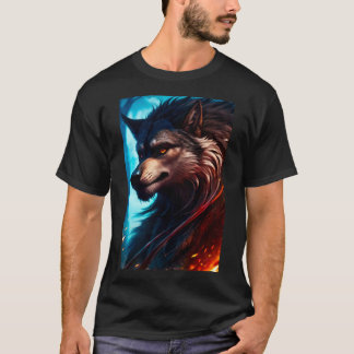 Coola Werevarg Hårig Therian Art T Shirt
