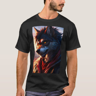 Coola Werevarg Hårig Therian Art T Shirt