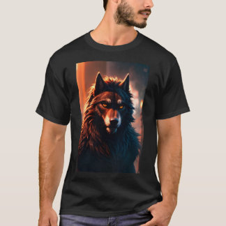 Coola Werevarg Hårig Therian Art T Shirt