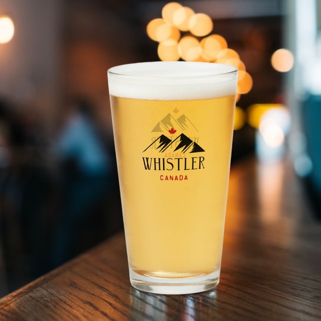 Coola Whistler Canada Mountains Maple Löv Glaskopp (Skapare uppladdad)