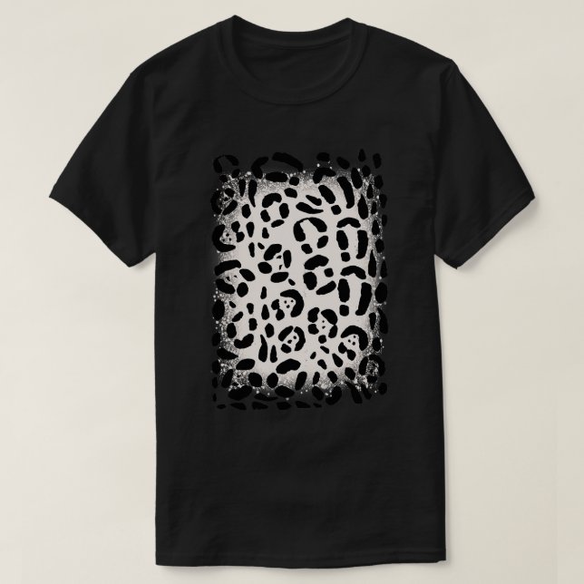 Coola Wildlife Animal Print Leopard Cheetah Print  T Shirt (Design framsida)