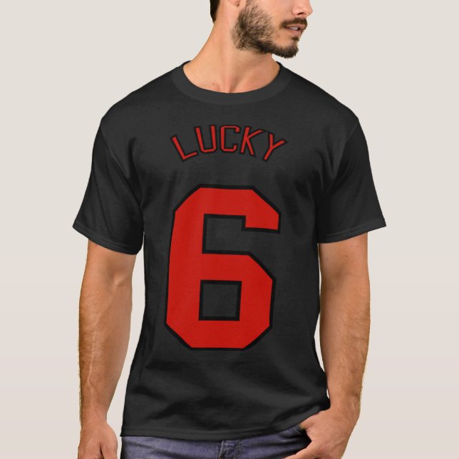 Coola Winning Lucky Number 6 Classic T-Shirt (Framsida)