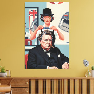 Coola Winston Churchill Canvastryck