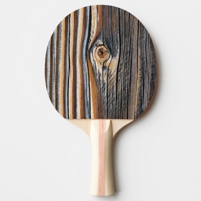 Coola Wood Grain Knot Struktur Pingisracket (Framsidan)