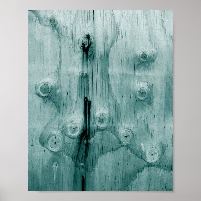 Coola Wood Grain Knot Struktur Poster (Framsidan)