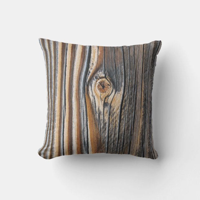 COOLA Wood Grain Mönster Kudde (Framsida)
