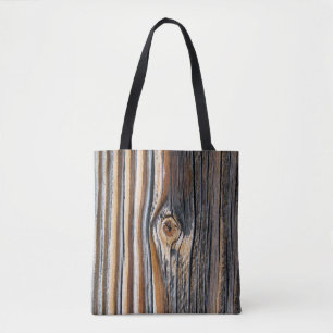 COOLA Wood Grain Mönster Tygkasse