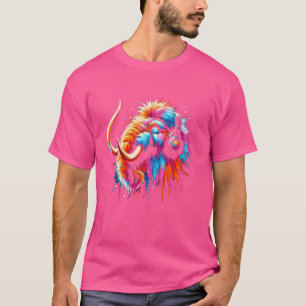 Coola Wooly Mammoth Headphone Music Art jul T Shirt