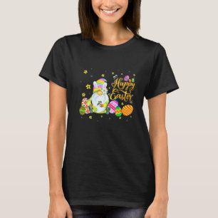 Coola X001d Bunny Gnome Rabbit Eggs Hunting Lyckli T Shirt