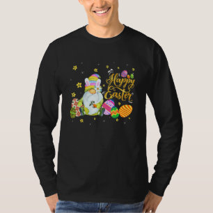 Coola X001d Bunny Gnome Rabbit Eggs Hunting Lyckli T Shirt