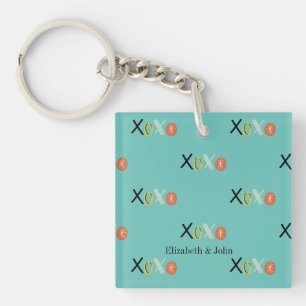 Coola "XOXO" hjärtan Alla hjärtans dag Mintgrön