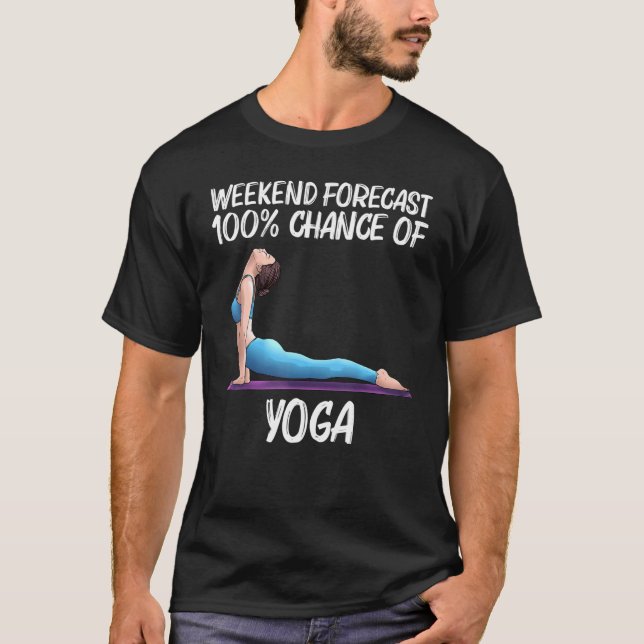 Coola Yoga För manar kvinnor Yogi Fysisk träning T Shirt (Framsida)