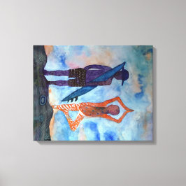 Coola yoga Surfa Sunset Single Print Canvastryck