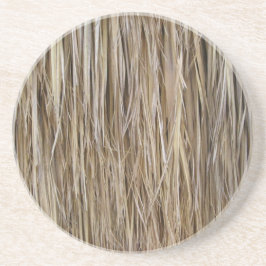 Coola Yta_Handflatan Träd Hair_Hula Skirt Underlägg Sandsten