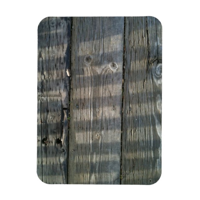 Coola Yta_Shadow Planks Wood Deck Magnet (Vertikal)