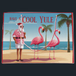 Coola Yule Santa och Flamingos Beach-jul<br><div class="desc">Vi presenterar vår Coola Yule Santa and Flamingos Beach-julskorgen - en blandning av helgdag och tropisk roligt! Tomten och hans flamingovänner på en sandstrand. Perfekt för att sprida helgdag med en roligt vrid.</div>