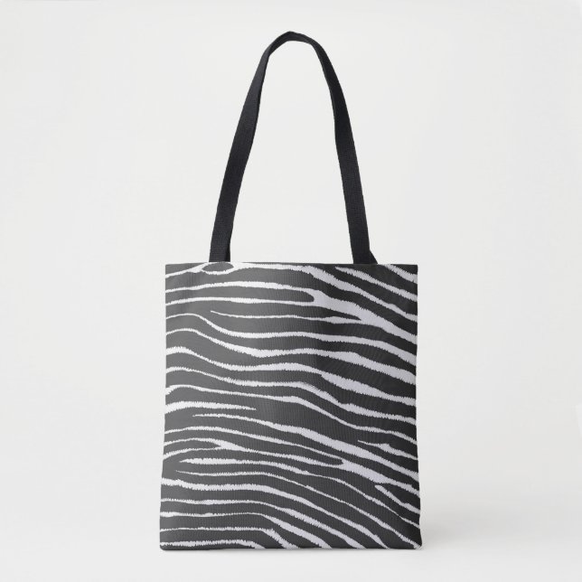 Coola Zebra tryck Tygkasse (Framsida)