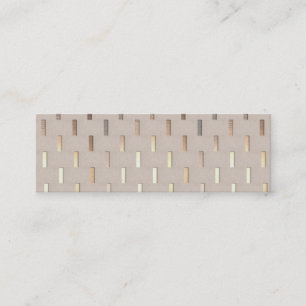 Coola Zen Mönster Snyggt Modern minimalist Mini Visitkort