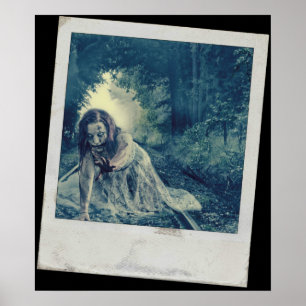 Coola Zombie Girl Poster