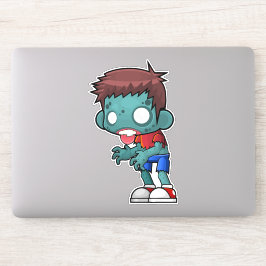Coola Zombie Guy Creepy Cute Klistermärken