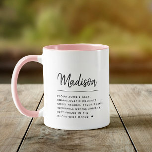Coolan Anpassad namndefinition i modernt skript Gi Mugg