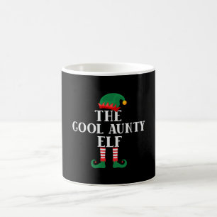 Coolan Aunty Elf Funny jul Kaffemugg