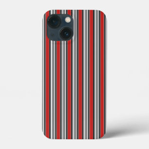 Coolan Black White Red Rand Simple Mönster