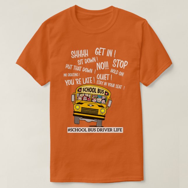 Coolan Buss School Buss Driver Women Cla  School T Shirt (Design framsida)