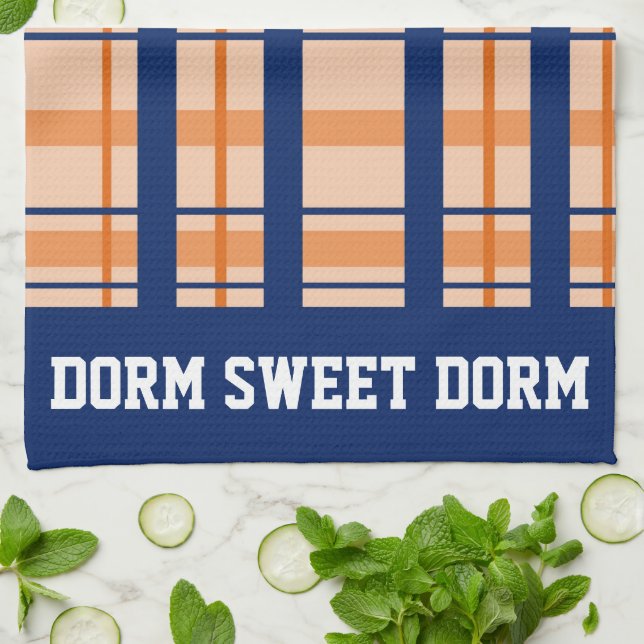 Coolan Dorm School för Orange Play College Team  Kökshandduk (Vikta)