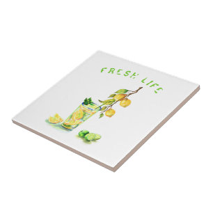 Coolan Drink Lemonade Party, färsk Lemon Juice Kakelplatta