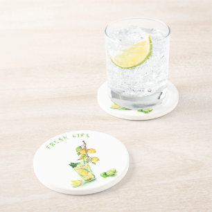 Coolan Drink Lemonade Party, färsk Lemon Juice Underlägg