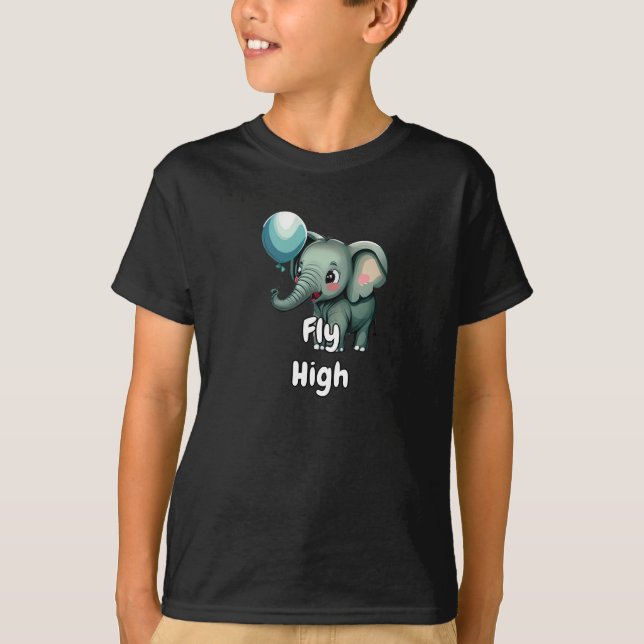 Coolan Elephant Shirt Roligt Unik Kid för bästa Sn T Shirt (Framsida)