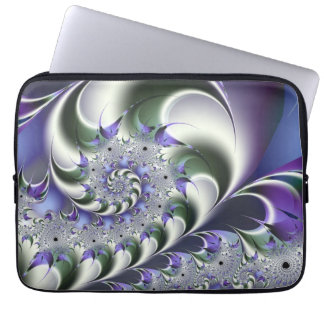 Coolan fläkt Spiral Cute Modern Abstrakt Art Laptop Fodral
