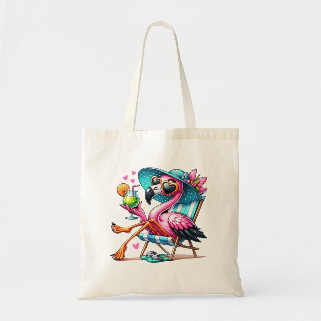 Coolan Flamingo Sommar Tygkasse (Framsidan)