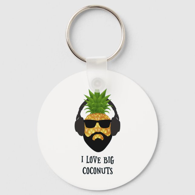 Coolan för leksaksunglar i Aloha Beacher Pineapple Nyckelring (Framsida)